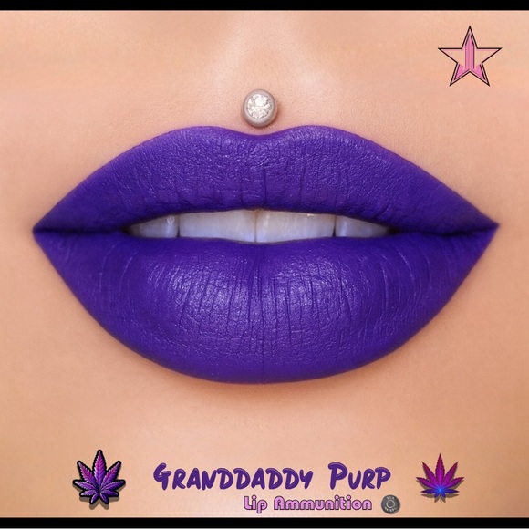 Jeffree Star‘Granddaddy Purp’ Lip AmmunitionNiB super rare purple-blue 💄